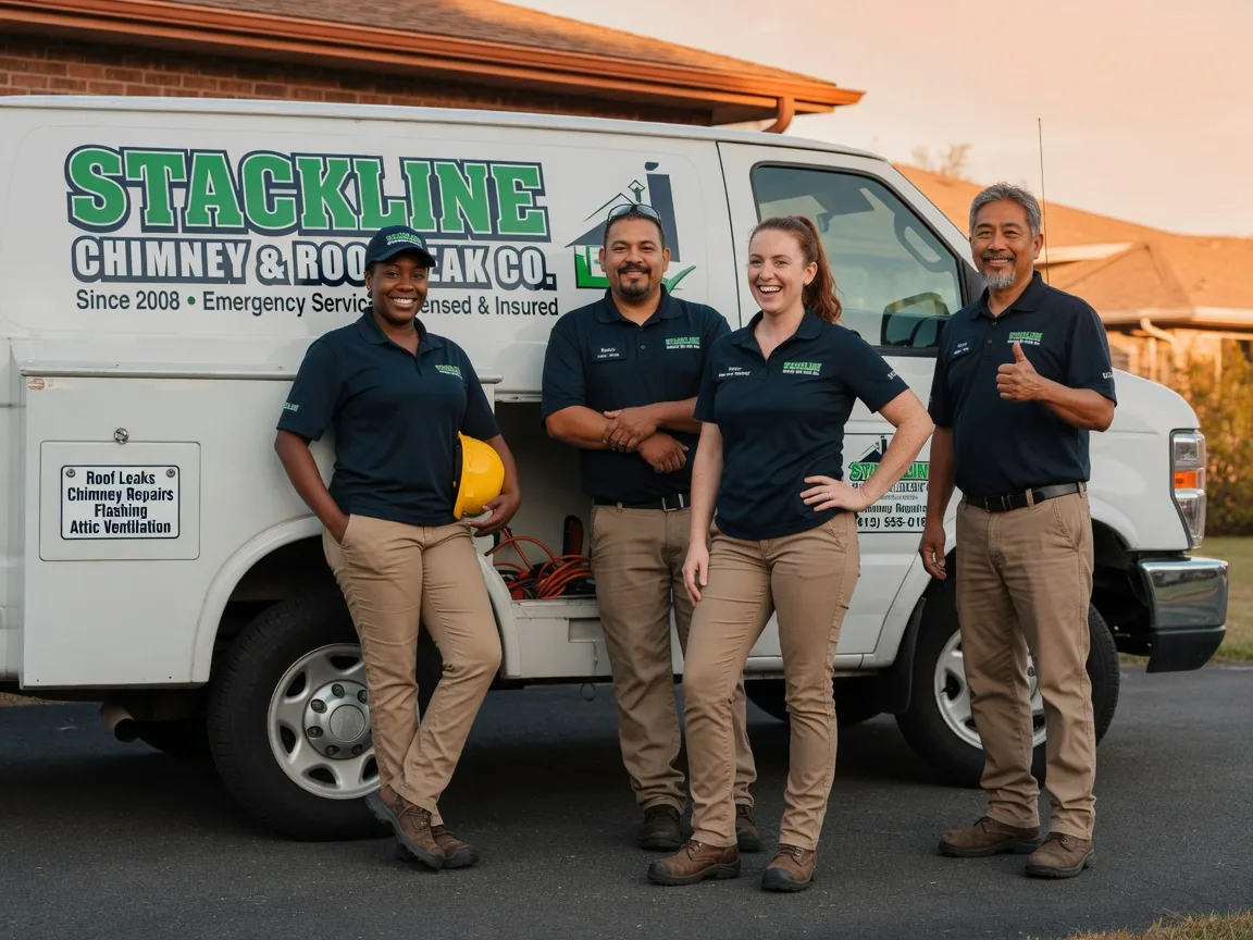 Chimney flashing repair company in Lewis, IA